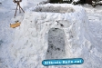 Das wohl schÃ¶nste selbstgebautes Iglu in Halle Westfalen