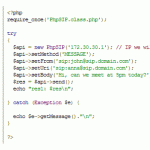 PHP-SIP class released
