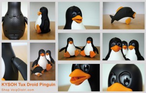 Tux der Pinguin für den Schreibtisch