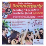 Große Jubiläums-Sommerparty