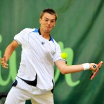 Ein guter Haller-Bekannter in Reihen des Rochusclub Düsseldorf: Dreimal erreichte Andreas Beck nacheinander das Viertelfinale bei den GERRY WEBER OPEN in HalleWestfalen. Am Sonntag will er gegen die Blau-Weissen für den Rochusclub in der Bundesliga siegen. © pmk (Bielefeld)