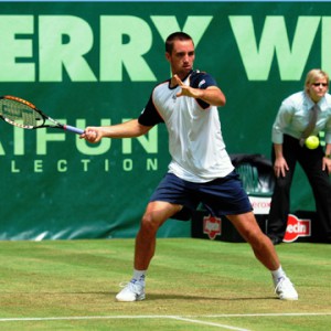 Der 24-jährige serbische Davis Cup-Spieler Viktor Troicki bestreitet für den Tennis-Bundesligisten Blau-Weiss Halle am Wochenende als Nummer eins die Begegnungen gegen den Erfurter TC Rot-Weiss und bei Blau-Weiss Krefeld. © GERRY WEBER WORLD (HalleWestfalen)