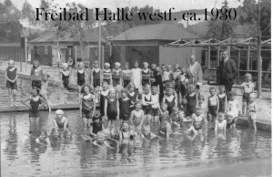 Lindenbad Halle/Westfalen Anno 1950