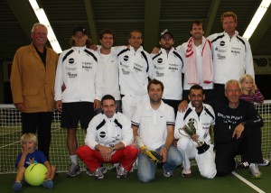 Christopher Koderisch (Blau-Weiss Halle) verteidigte bei den Reinert Open in Versmold seinen Turniersieg aus dem Vorjahr. © Westfälischer Tennis-Verband