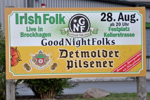 Irish Folk Live in Brockhagen, Samstag 28. August ab 20 Uhr