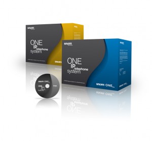 snom ONE IP telephony system (ONE free, ONE yellow, ONE blue)