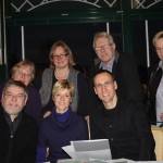 Erstmals findet ein Orchesterkonzert der 48. Haller Bachtage 2011 mit einer Tanzperformance von Schülern und Schülerinnen im GERRY WEBER Event & Convention Center (HalleWestfalen) statt und dies stellen vor (von links, sitzende): Martin Rieker (Künstlerischer Leiter), Noelia Mora Solvez (Co-Choreografin), Volker Eisenach (Choreograf) sowie stehend von links Susanne Debour (Kulturbüro Stadt HalleWestfalen), Manuela Klabes (Gerhart-Hauptmann-Schule), Liborius Rzhea (Peter-Korschak-Schule) und Marie Theres Brinkmann (Realschule). © pr-büro sport presse (HalleWestfalen)