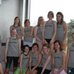 Hintere Reihe: Jana Schumacher, Frederike Schütte, Heike Prange, Lena Schumacher und Sophia Willich. Vordere Reihe: Carina Schütte, Chiara Sochart, Julia Sußiek, Lucia Penzel, Lisa Schmidt, Melanie Barthel, Svea Lüdorf, Anna Stoppenbrink