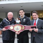 WBO-Weltmeister Marco Huck bezog Quartier im GERRY WEBER Sportpark Hotel