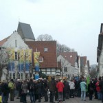 Mahnwache auf dem Ronchinplatz