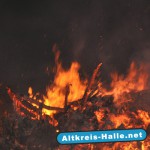 Flammeninferno in Kölkebeck