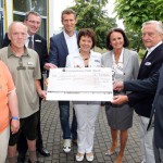 Turnierinitiatoren der GERRY WEBER OPEN überreichen 5.000 Euro-Spende an Wertkreis