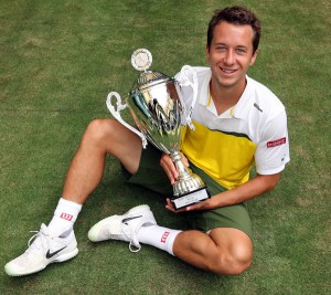 Es ist davon auszugehen, dass Titelverteidiger Philipp Kohlschreiber auch im kommenden Jahr bei den 20. GERRY WEBER OPEN in  HalleWestfalen wieder dabei sein wird. © GERRY WEBER OPEN (HalleWestfalen).