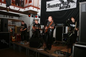 Thunderbirds Konzert in der Haller Remise