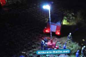 Feuergroßeinsatz im Waldgebiet Hochhowe in Halle Westfalen