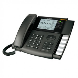 Das Alcatel-Phones Temporis IP800 ist ein erstklassiges IP-Telefon für den VoIP-Service mit reichhaltigen Leistungsmerkmalen. Das Top-Gerät der Temporis Serie besitzt neben der Basisausstattung weitere Funktionen um die Kommunikation mit Ihrer Firma zu steigern. Temporis IP800 ist ein neues Multifunktionsgerät, das besonders für den Büroeinsatz konzipiert ist und keine Wünsche offen lässt.