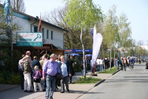 Gewerbeschau am Gartnischer Weg in HalleWestfalen