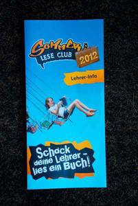 Werbung: Mit diesem Flyer wird in den Schulen geworben