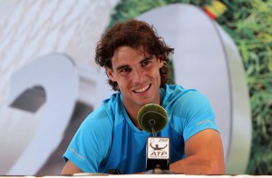 Der Matador ist gekommen, um zu bleiben: French Open-Rekordsieger Rafael Nadal will das Finale bei den 20. GERRY WEBER OPEN erreichen, um den Titelgewinn zu feiern. © GERRY WEBER OPEN (HalleWestfalen)