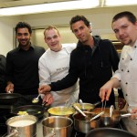 Spargel frisch auf den Tisch mit den Doppelstars Aisam Qureshi und Jean-Julien Rojer