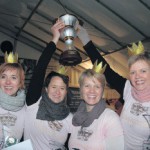 Erfolgreiche Majestäten: Ina Werning, Sandra Reda, Steffi Hülsmann und Uta Möller (von links) holten sich als »Eisprinzessinnen« den Ladies Cup.