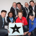 Walk of Fame-Stern gestern verliehen an Band PUR und Hartmut Engler