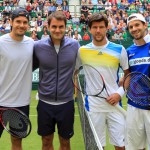 Roger Federer und Tommy Haas verlieren Doppel-Premiere gegen Jürgen Melzer und Philipp Petzschner