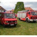 Feuerwehrkameraden aus Versmold in Magdeburg-Schönebeck