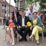 Der Sommer kommt und auf dem Marktplatz 