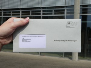 Wahl-Brief - Umstellung für Wähler und Wahlhelfer