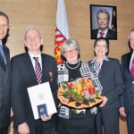 Arnold Weßling für jahrzehntelanges Engagement in Politik und Landwirtschaft mit dem Bundesverdienstkreuz am Bande ausgezeichnet