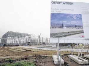 Der Haller Ravenna-Park, auf dem das Gerry-Weber-Logistikzentrum entsteht.       FOTO: H. GONTEK Ko